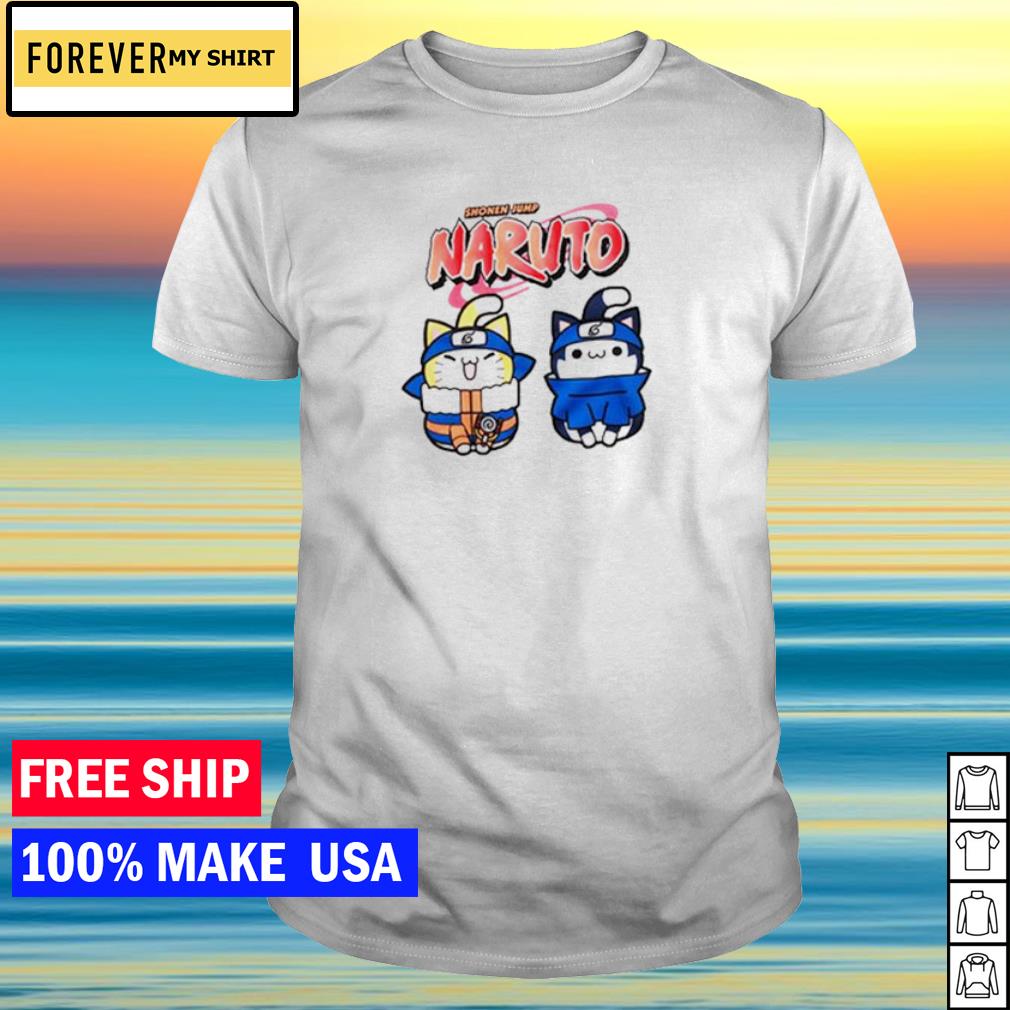 Naruto Shippuden Cat Duo Boyfriends Fit Girls Shirt Sweater Hoodie And Tank Top - piccolo shirt roblox