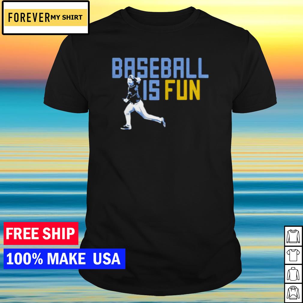 Baseball is fun brett phillips baseball is fun shirt, hoodie