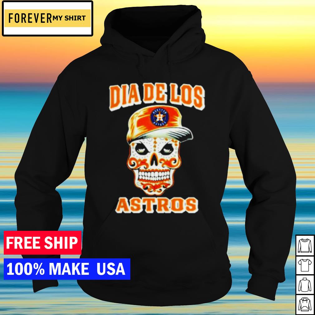 Houston Astros sugar skull shirt, hoodie, sweater and v-neck t-shirt