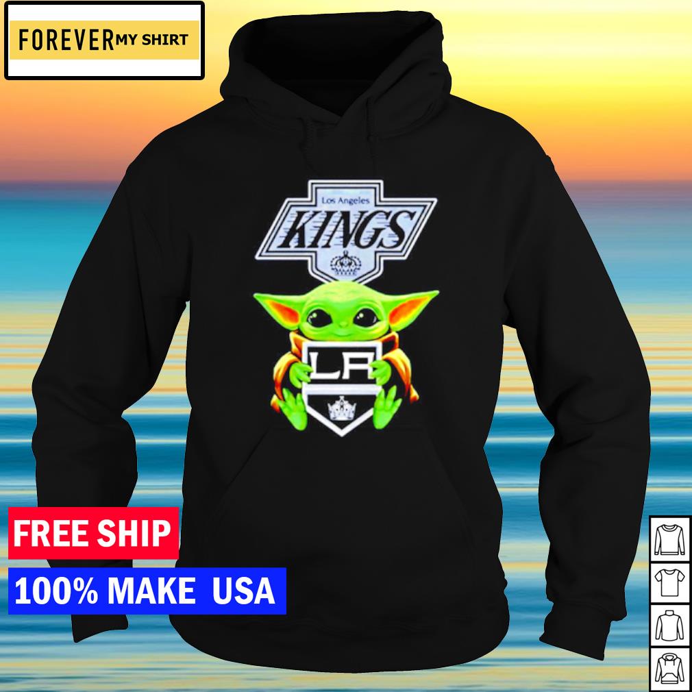 Official Baby Yoda Hug Los Angeles Kings Shirt, hoodie, tank top