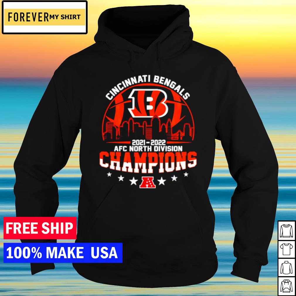 Official Cincinnati Bengals AFC North Division Champions shirt, hoodie,  sweater, long sleeve and tank top