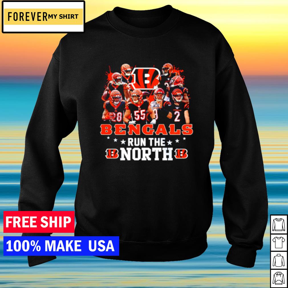 Cincinnati Bengals Run The North 2022 Shirt