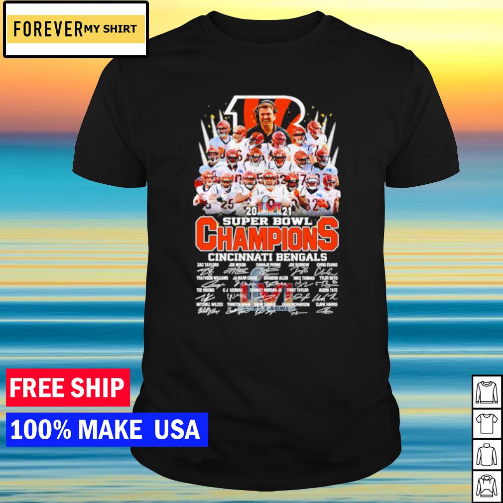 Awesome Cincinnati Bengals 2022 Super Bowl LVI Champions Shirt, hoodie,  sweater, long sleeve and tank top