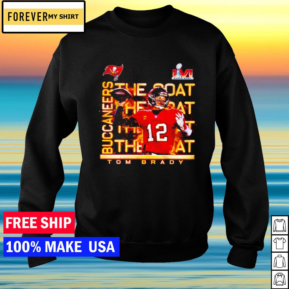 Funny tom Brady The Goat Tampa Bay Buccaneers NFL shirt, sweater, hoodie  and tank top