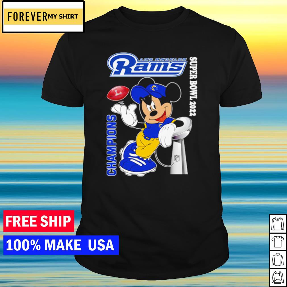 Mickey Mouse Los Angeles Rams Super Bowl 2022 Champions Shirt, hoodie,  sweater, long sleeve and tank top