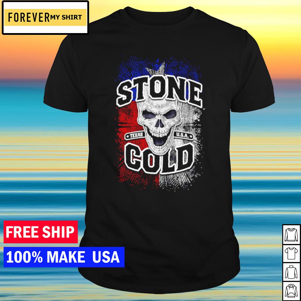 Stone Cold Steve Austin Texas Flag Skull shirt, hoodie, sweatshirt