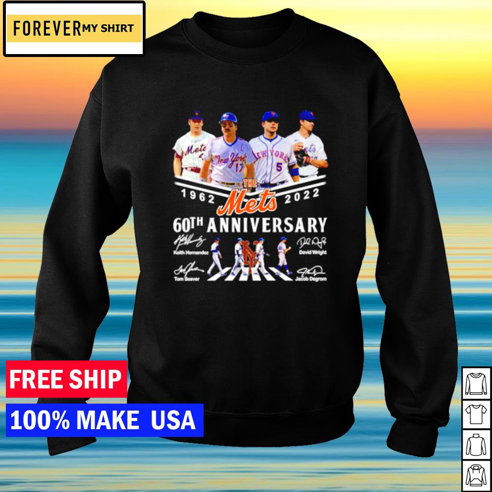 New York Mets 60th anniversary 1962-2022 thank you for the