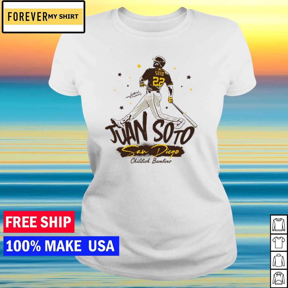 Official Childish bambino juan soto baseball T-shirt, hoodie, tank