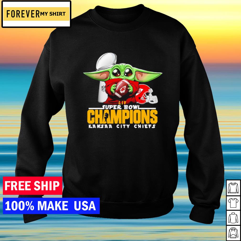 Baby Yoda Champion Kansas City Chiefs shirt, hoodie, sweater