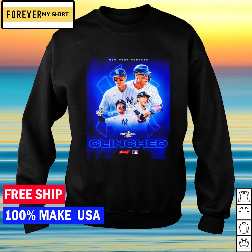 New York Yankees Postseason 2022 Clinched shirt, hoodie, sweater