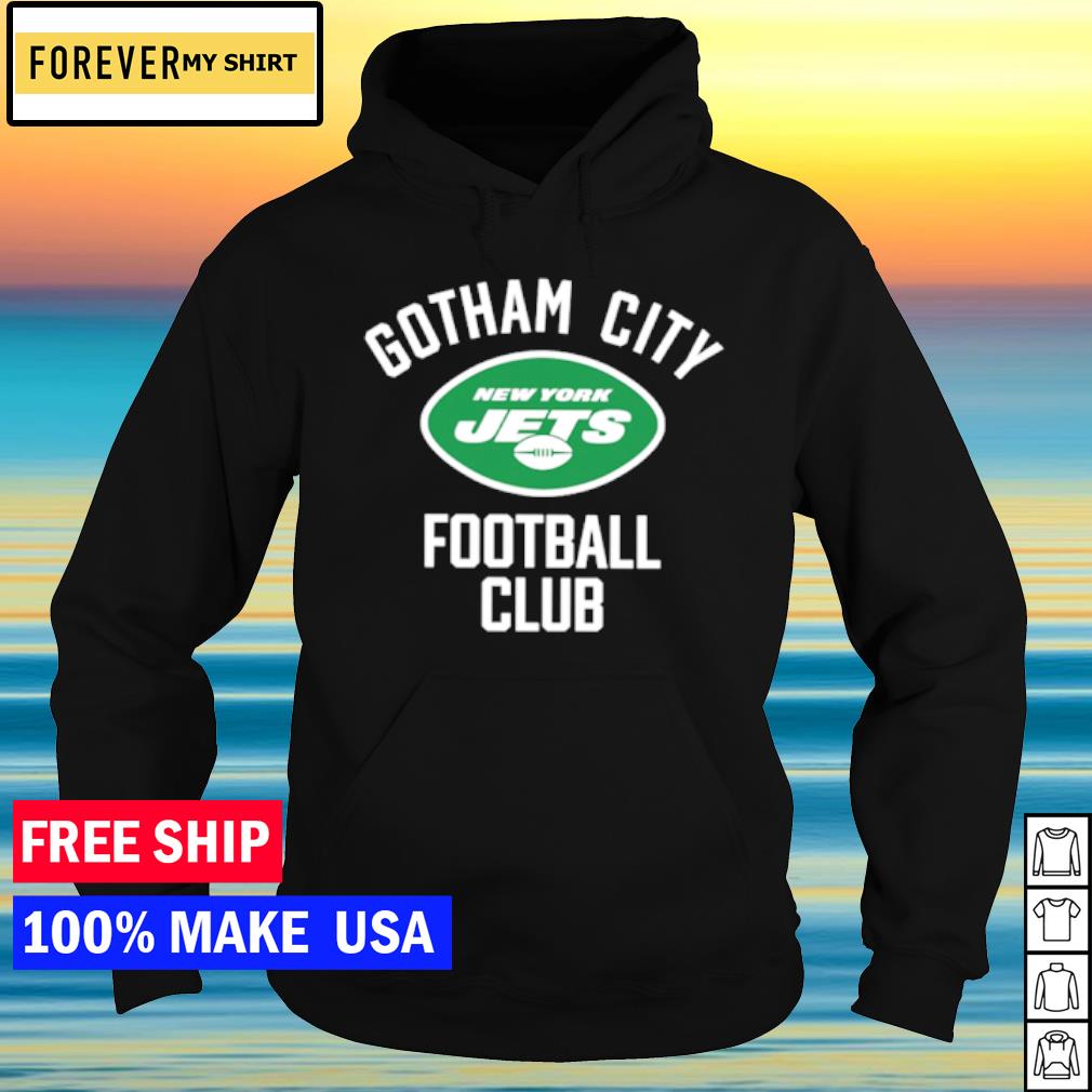 New York Jets Mens Shirt Gotham City Football Heavy Hitter T