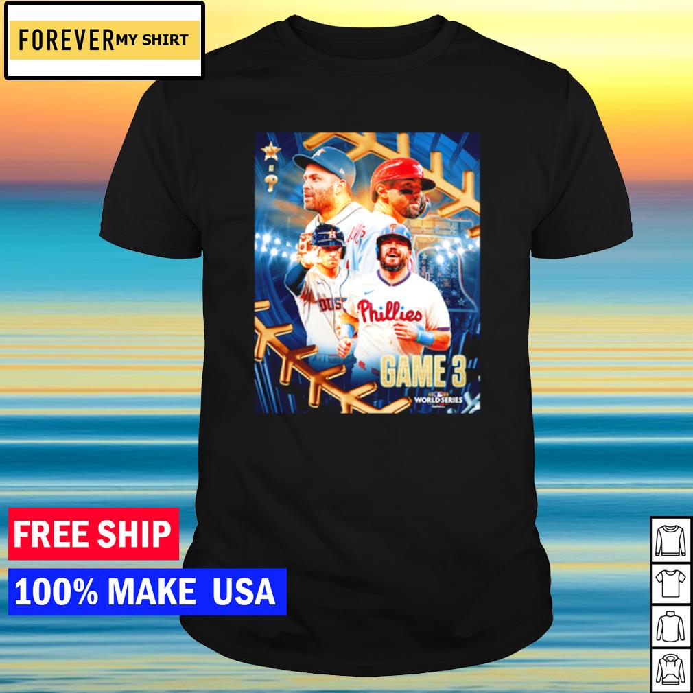 Funny houston Astros Vs Philadelphia Phillies Game 3 MLB World Series 2022 shirt