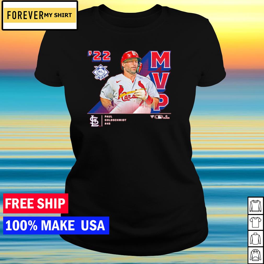 Men's St. Louis Cardinals Paul Goldschmidt 2022 NL MVP T-Shirt, hoodie,  sweater, long sleeve and tank top