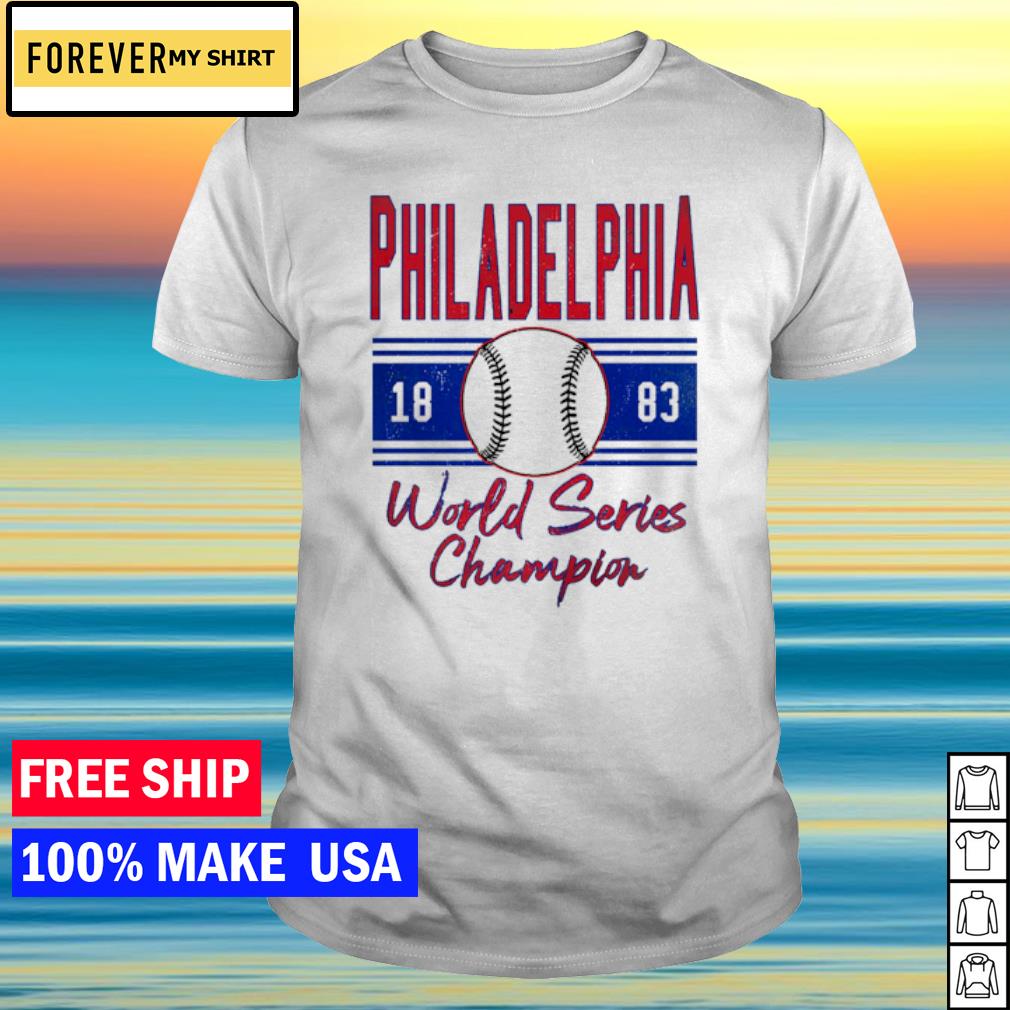 Top philadelphia 1883 World Series Champion shirt