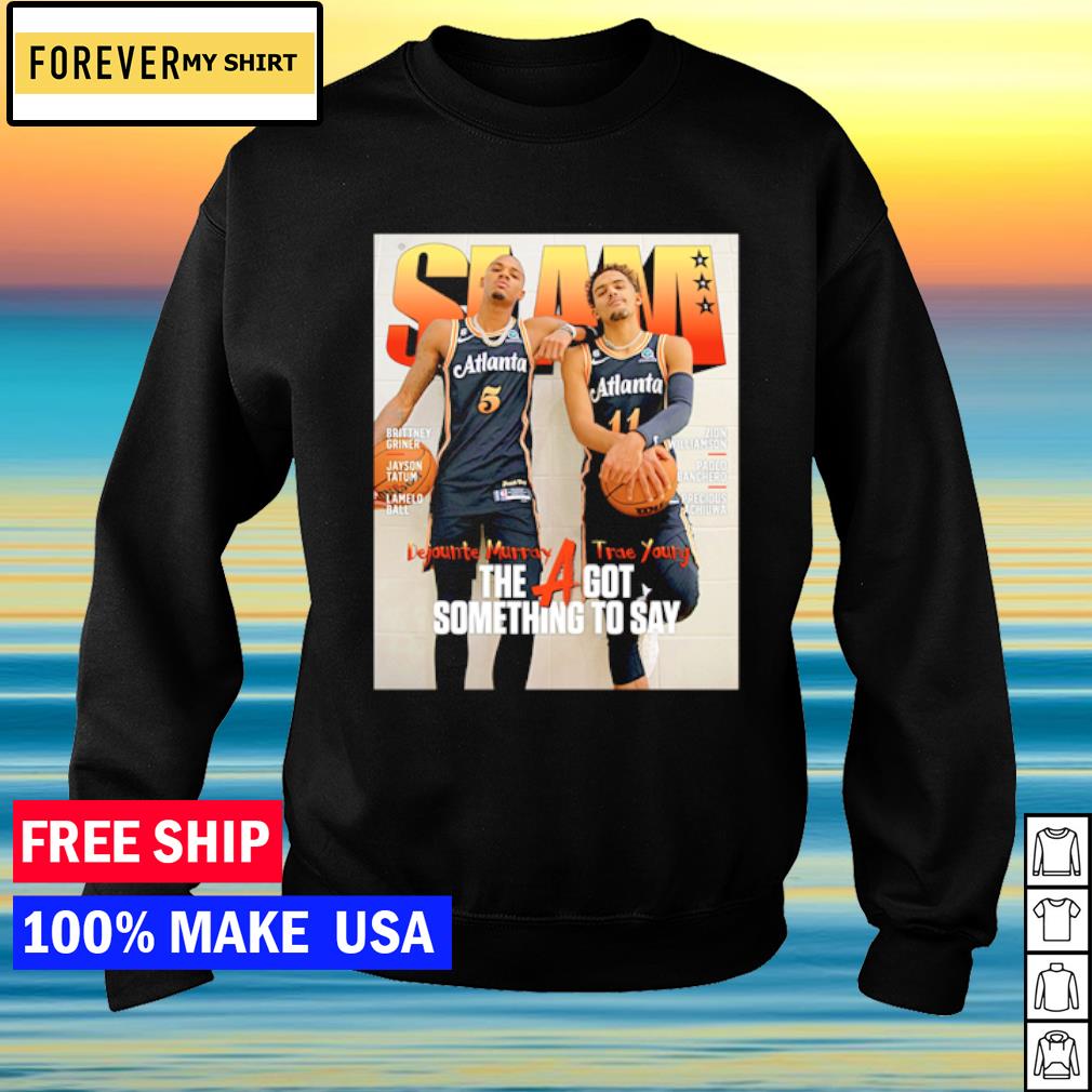 Slam Trae Young And Dejounte Murray Shirt, hoodie, sweater, long