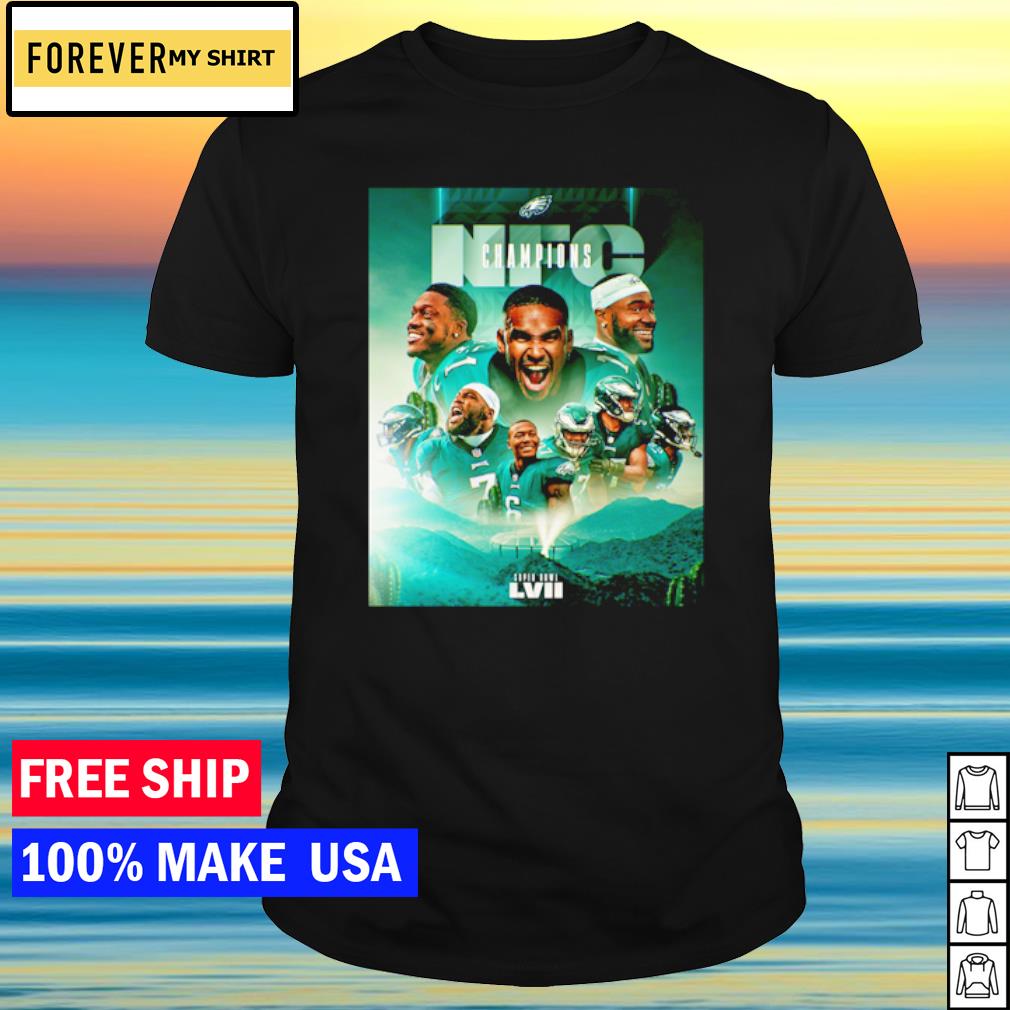 Funny 2023 philadelphia eagles conference championship shirt