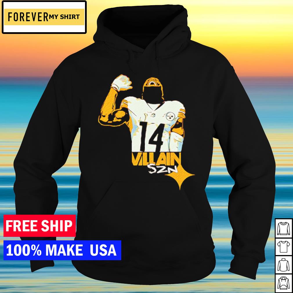 : Black Steelers Pickens Text Pic Hooded Sweatshirt Adult :  Clothing, Shoes & Jewelry