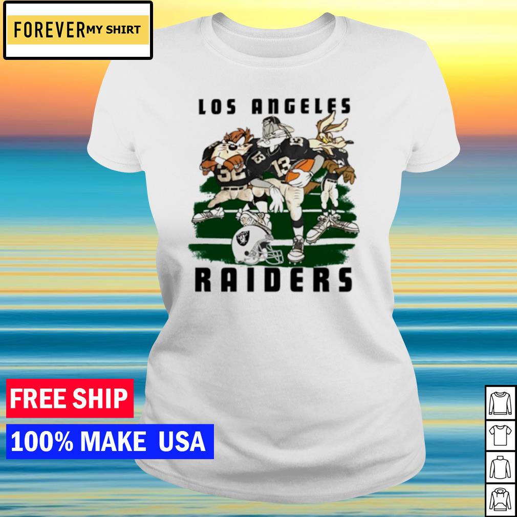 Buy Looney Tunes Los Angeles Raiders shirt For Free Shipping CUSTOM XMAS  PRODUCT COMPANY