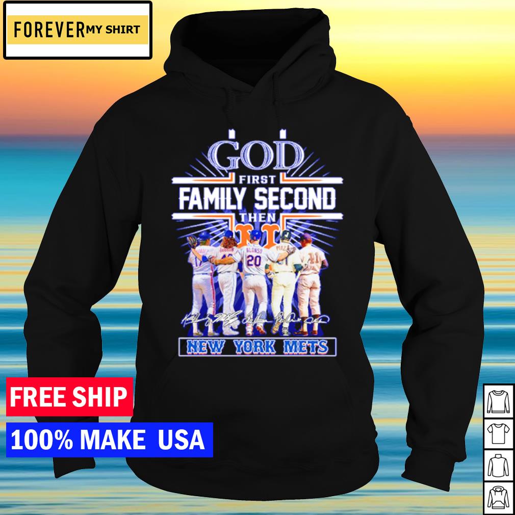 God First Family Second Then New York Mets Shirt ⋆ Vuccie