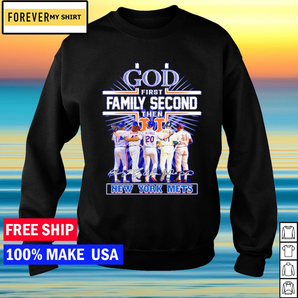 God First Family Second Then New York Mets Shirt ⋆ Vuccie