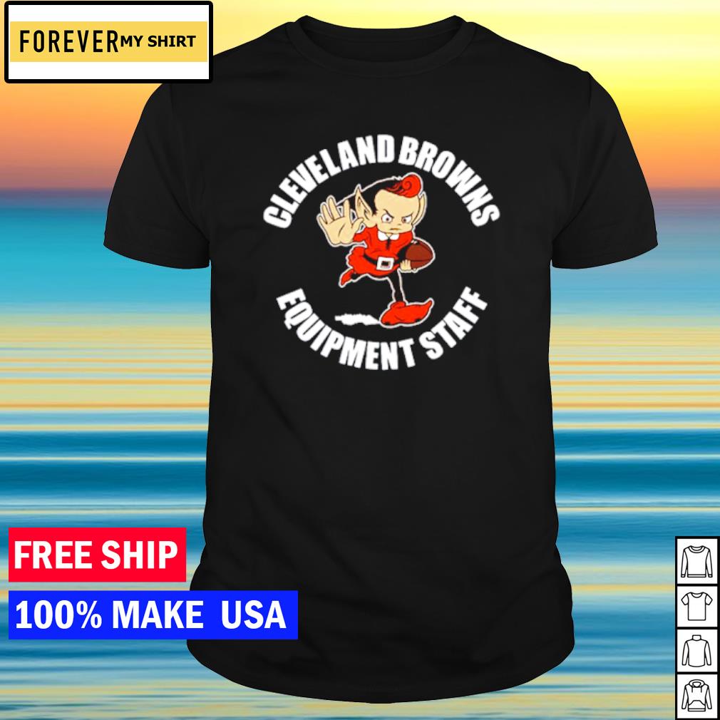 Best official Cleveland Browns Football Equipment Staff shirt