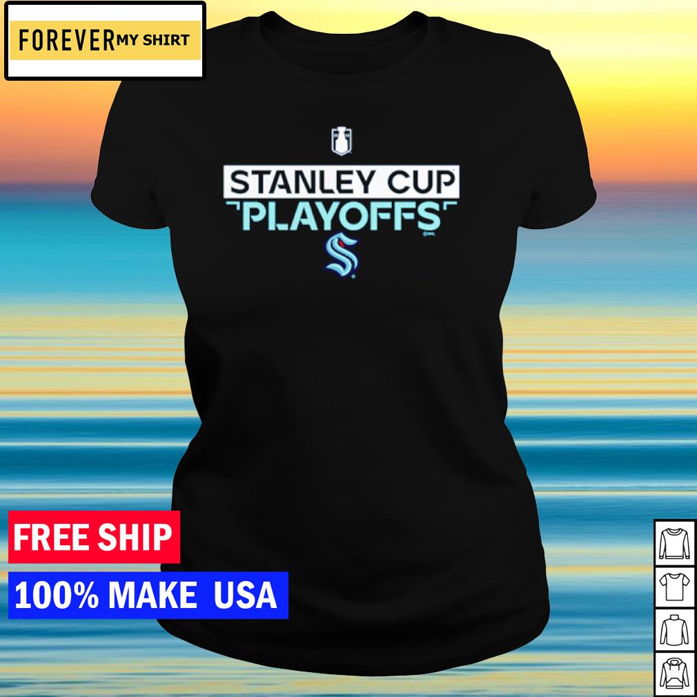 HOT SALE - Seattle Kraken 2023 Stanley Cup Playoffs T Shirt All Size For  Fans