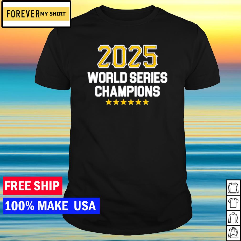 Nice pittsburgh Pirates 2025 World Series Champions shirt