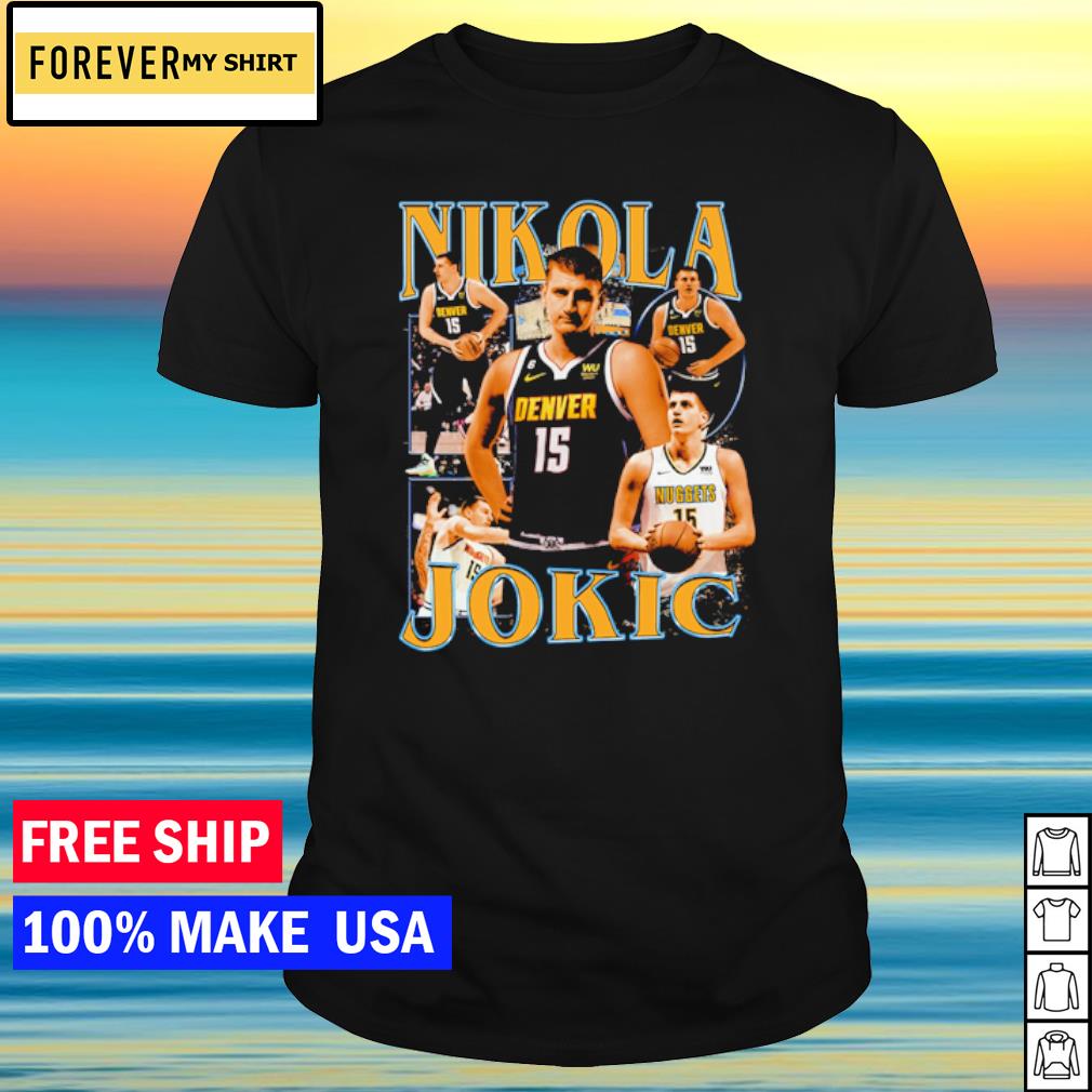 Funny nikola Jokić Denver Nuggets NBA 2023 shirt