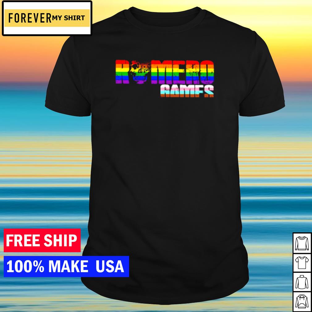 Funny romero games pride shirt