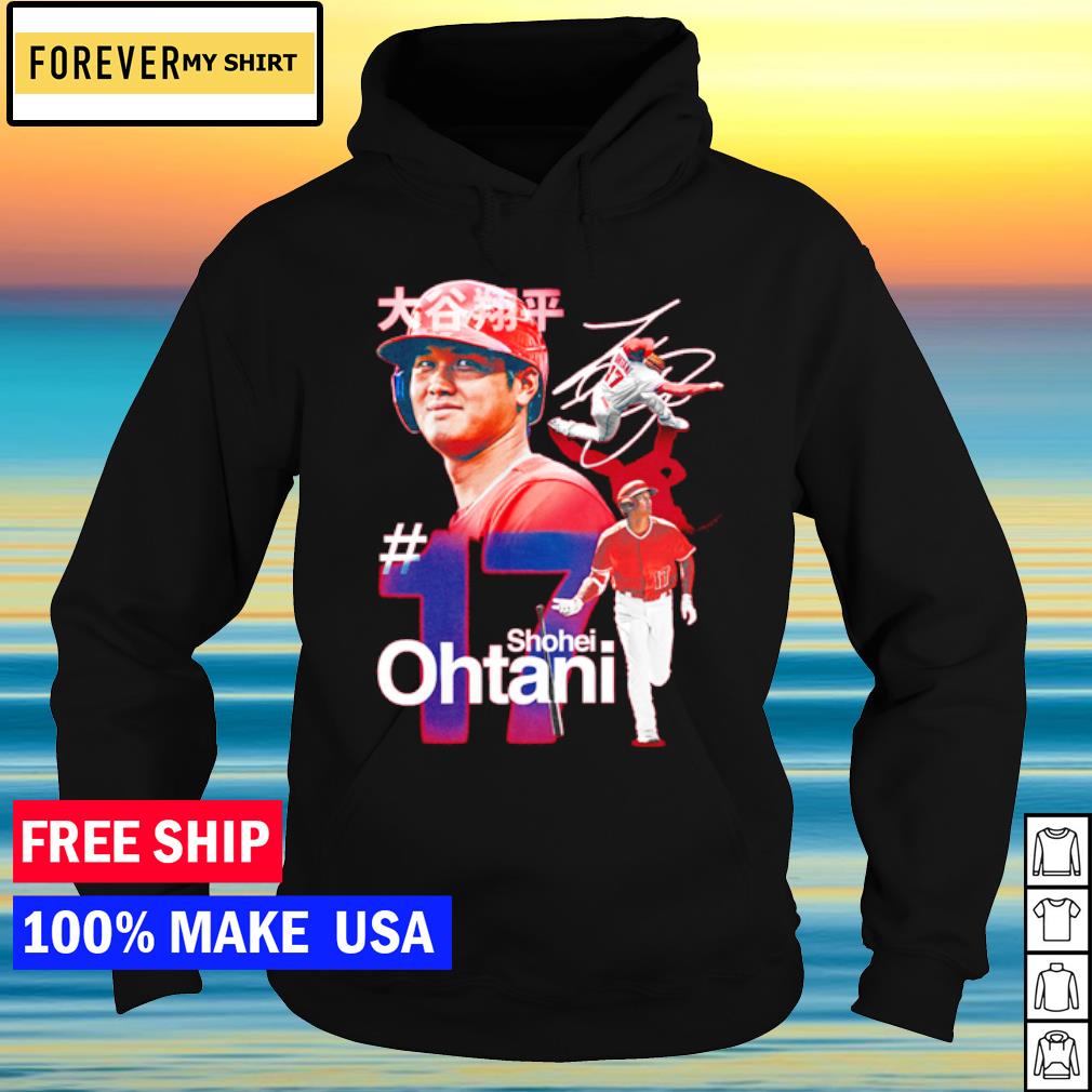 Shohei ohtani score w signature shirt, hoodie, sweater, long sleeve and  tank top