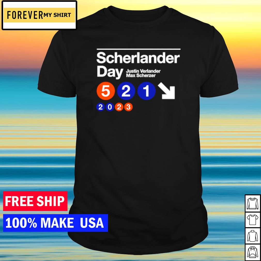 Nice scherlander day Justin Verlander Max Scherzer 2023 shirt