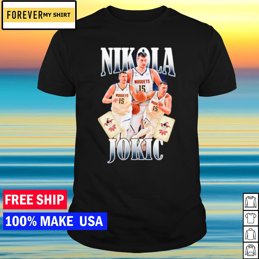 Official nikola Jokić Nuggets NBA Fan shirt