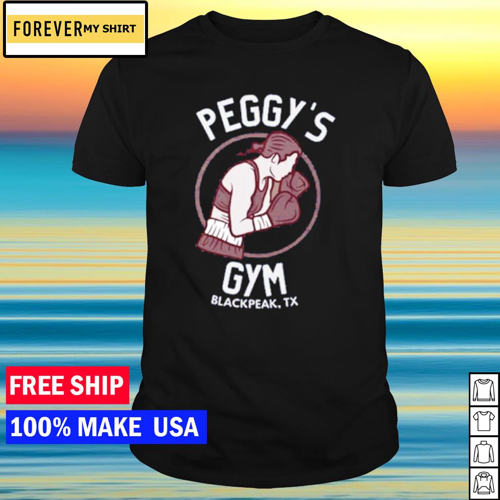 Official peggy's gym blackpeak shirt