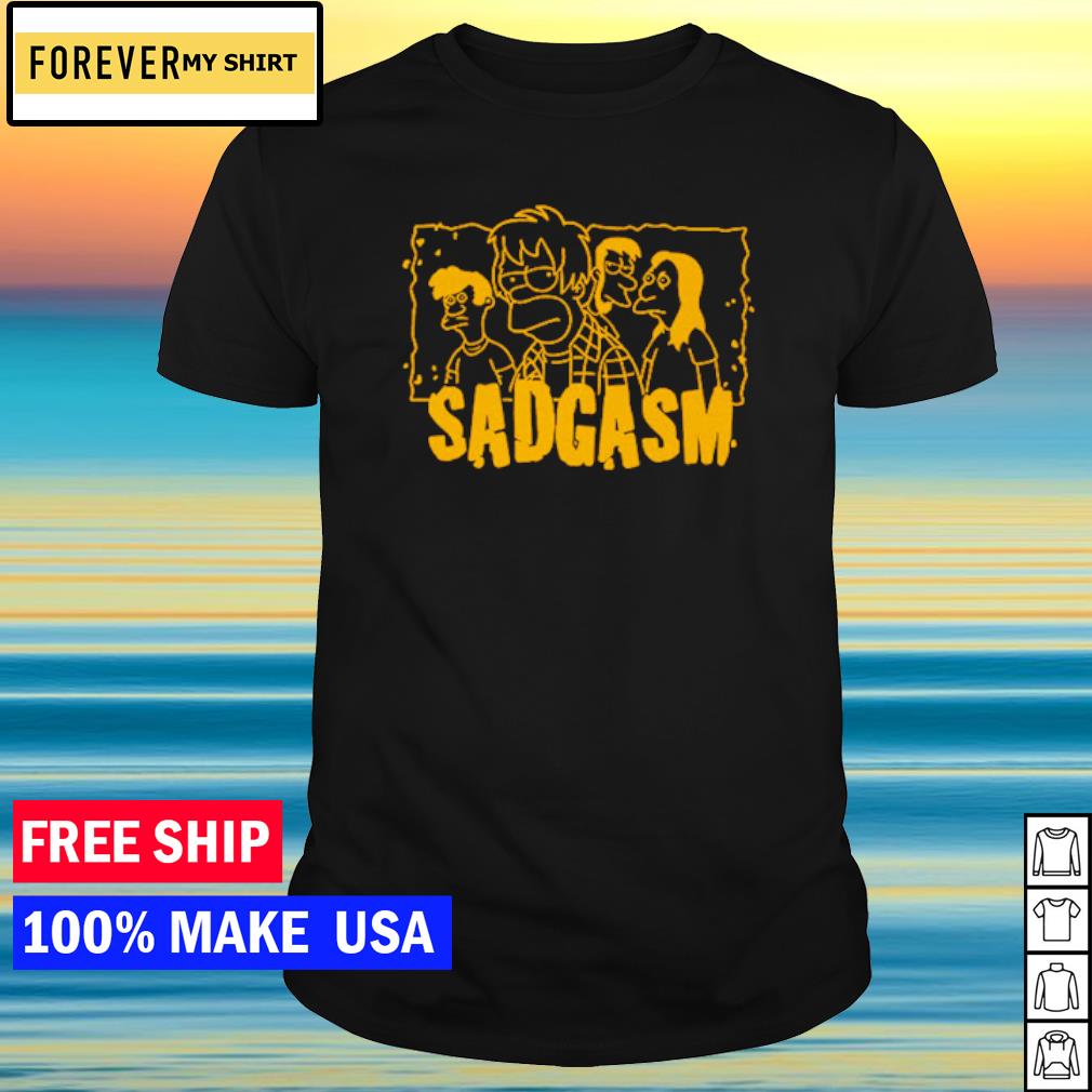 Premium simpsons Sadgasm Bart family shirt