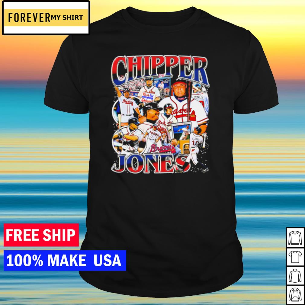 Top chipper Jones Atlanta Braves MLB 2023 shirt