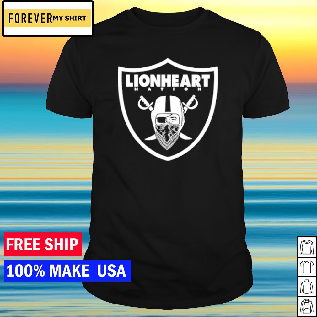 Los Angeles Raiders Lionheart Nation New Shirt, hoodie, sweater, long  sleeve and tank top