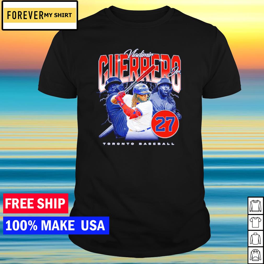 Vladimir Guerrero Jr. Toronto Blue Jays retro Lightning shirt, hoodie,  sweater, long sleeve and tank top