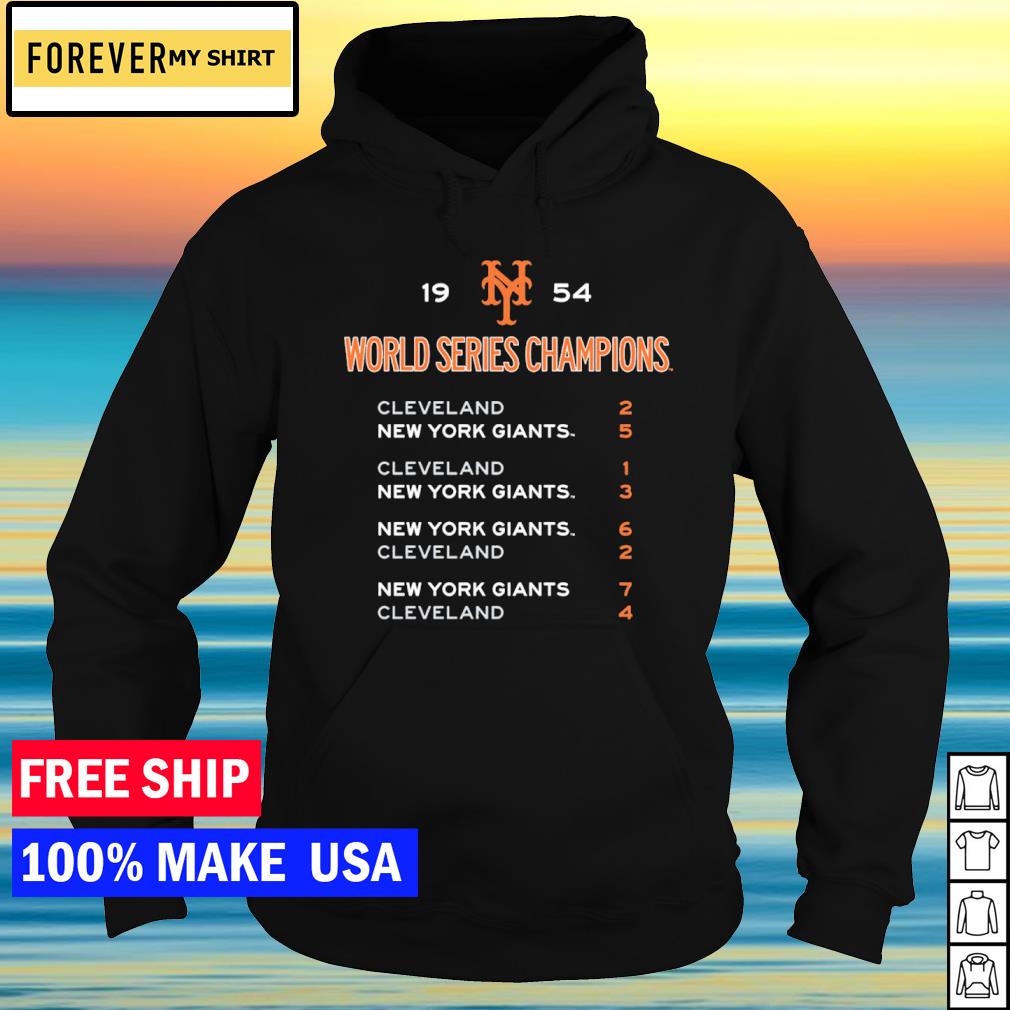 Mitchell & Ness 1954 New York Giants World Champions Shirt, hoodie
