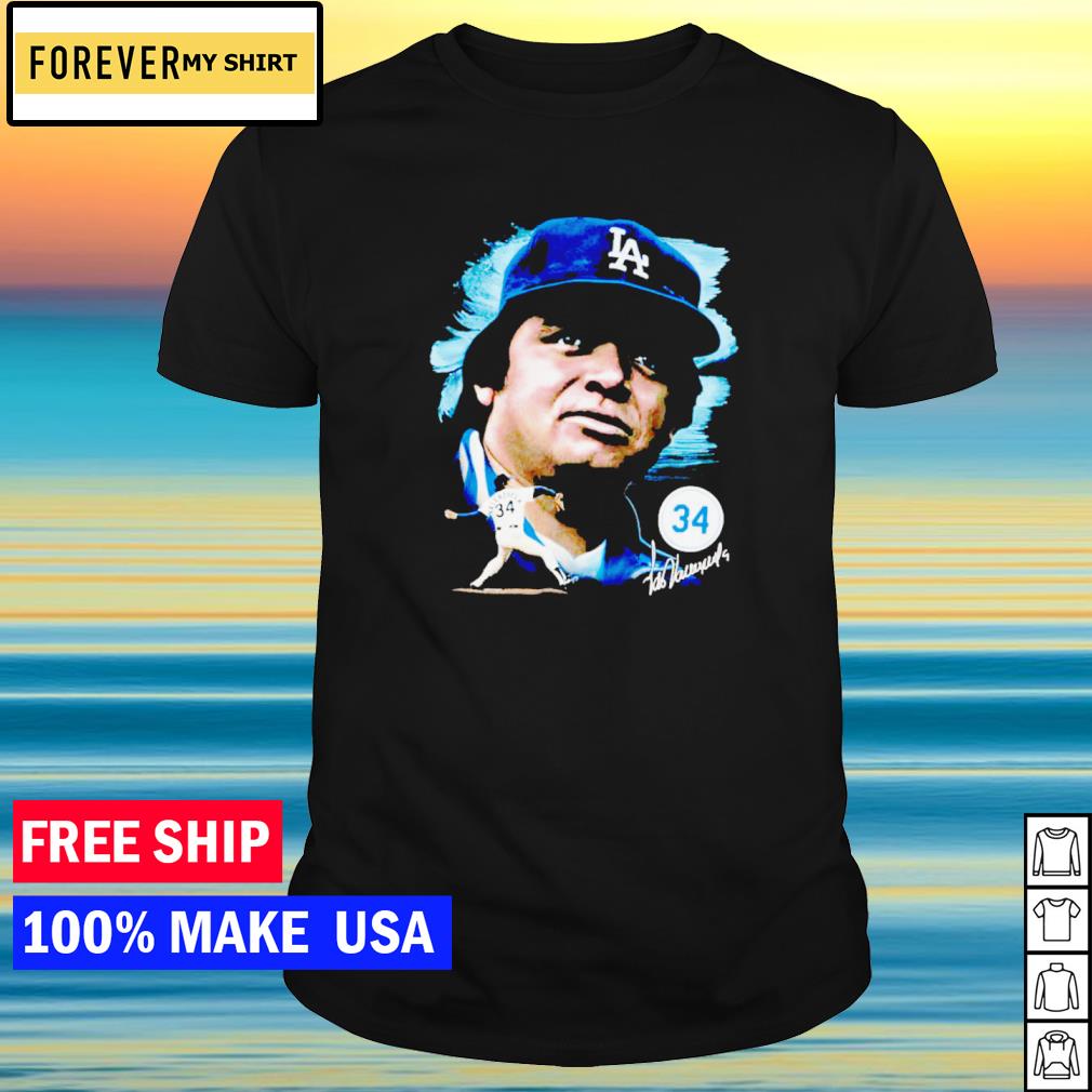 Fernando Valenzuela Los Angeles Dodgers Portrait shirt, hoodie, sweater,  long sleeve and tank top