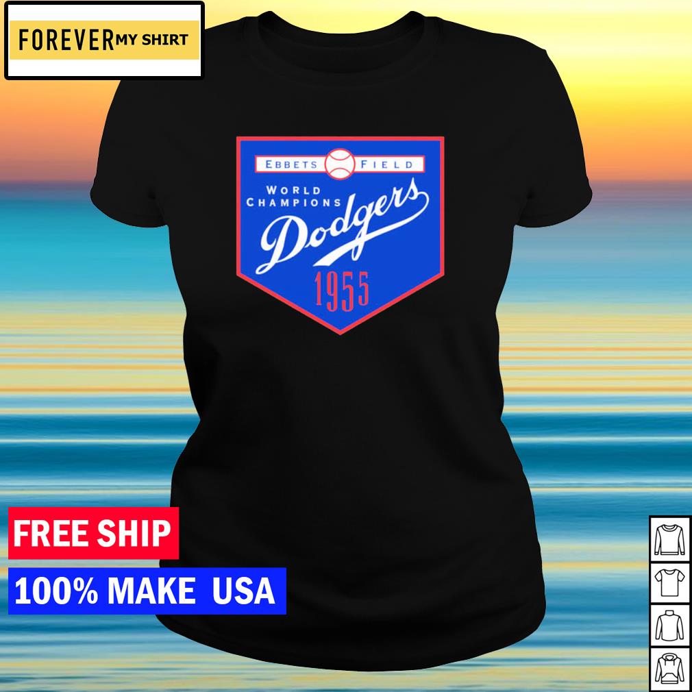 955 Brooklyn Dodgers World Champions T-shirt,Sweater, Hoodie, And Long  Sleeved, Ladies, Tank Top