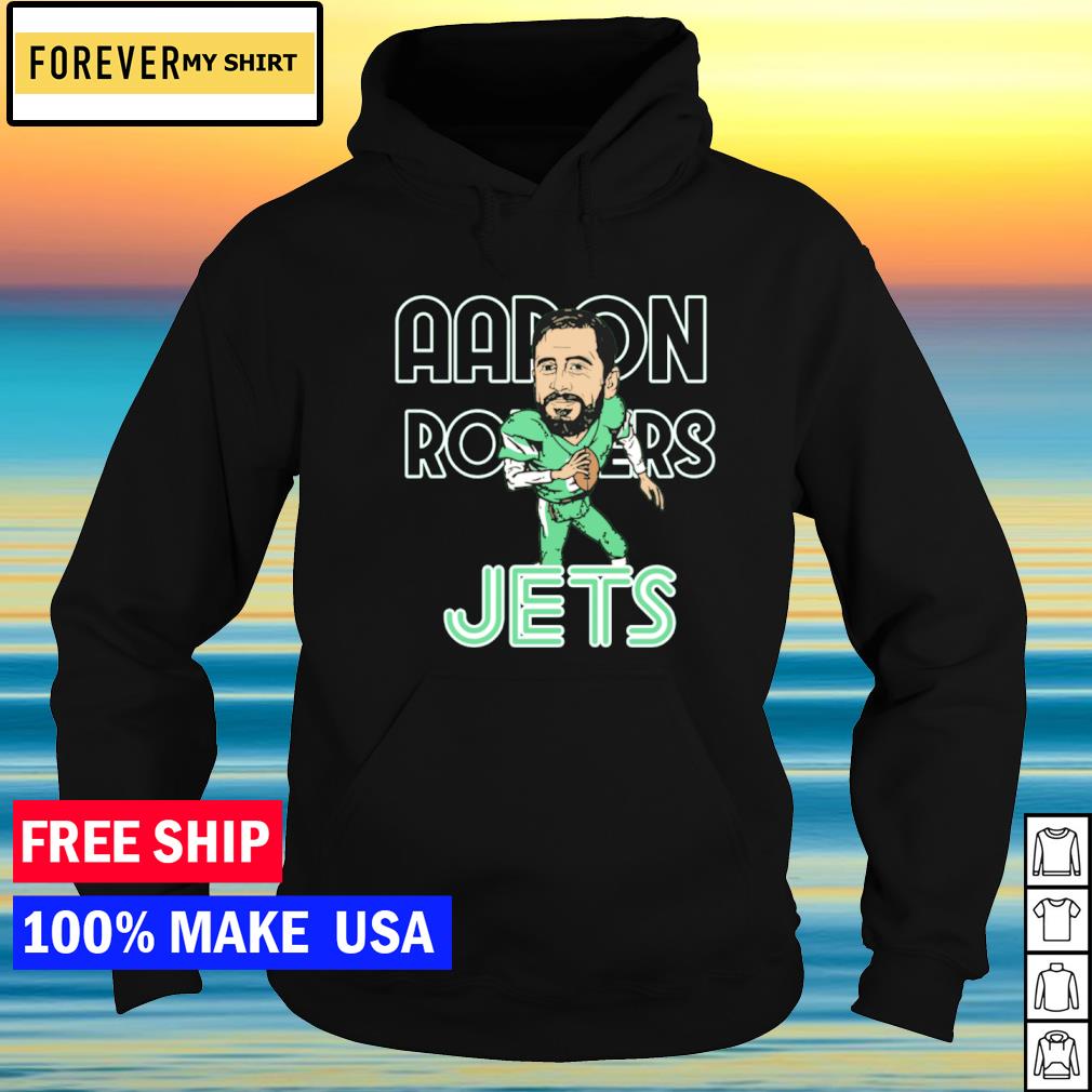 Funny Cartoon Aaron Rodgers New York Jets shirt, hoodie, sweater, long  sleeve and tank top