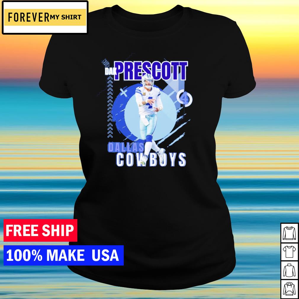 Dak Prescott 4 Dallas Cowboys player football poster shirt, hoodie,  sweater, long sleeve and tank top