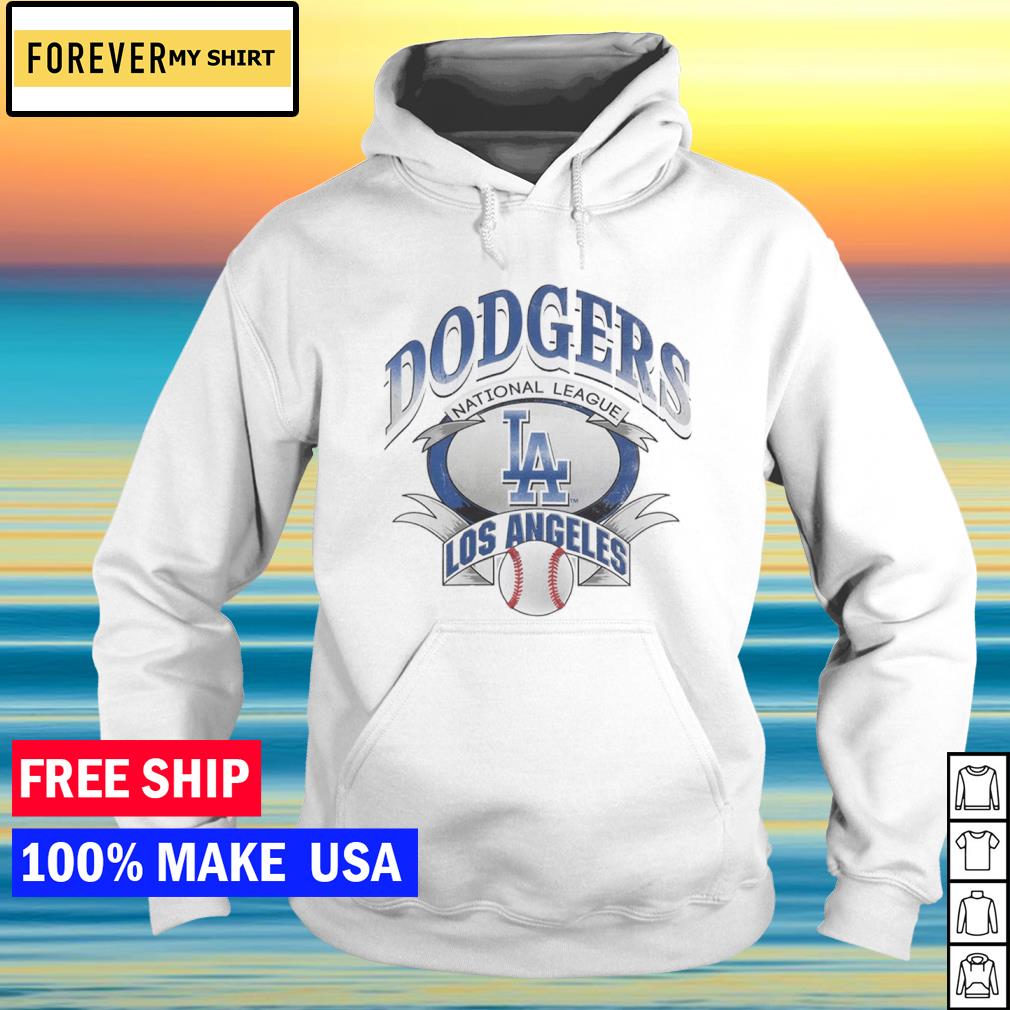 Los Angeles Dodgers Majestic Mlb National League Banner Vintage Shirt,  hoodie, sweater, long sleeve and tank top