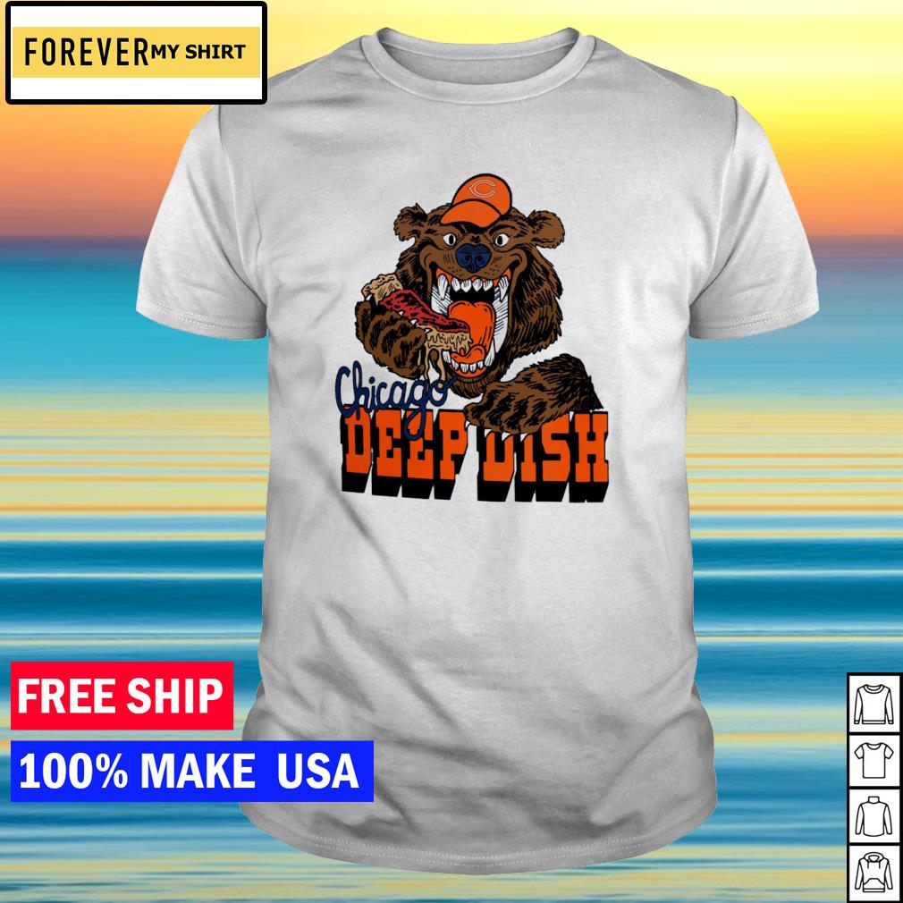 Chicago Deep Dish Chicago Bears Nfl X Flavortown T-shirt