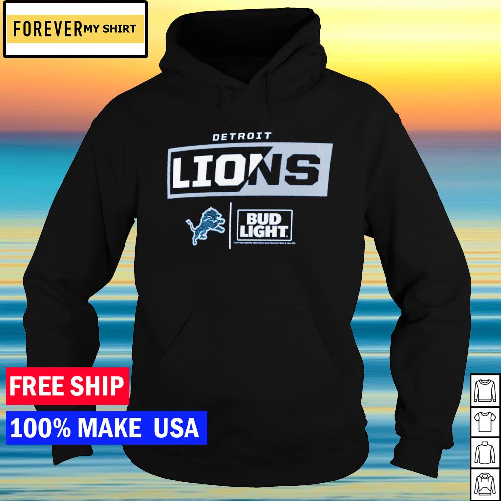 Detroit Lions Nfl X Bud Light T-Shirt, hoodie, longsleeve