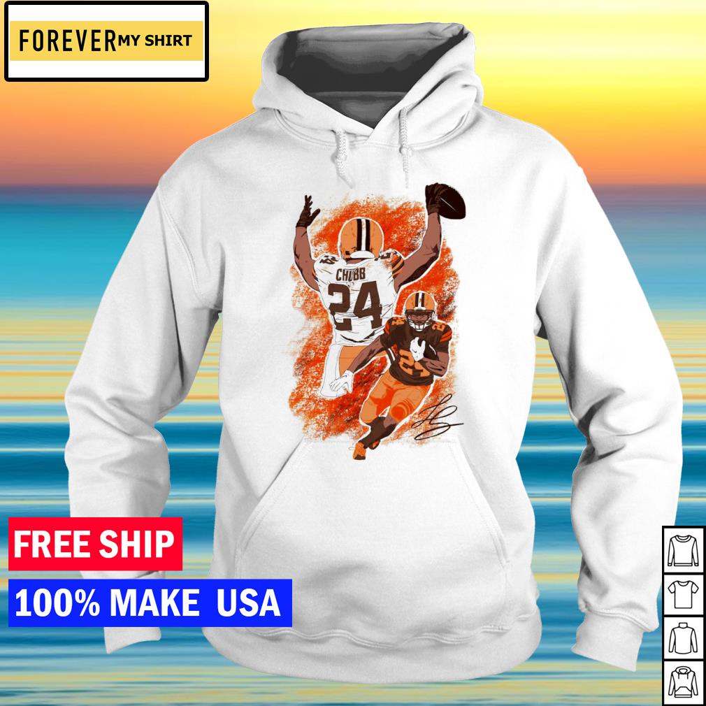 Nick Chubb Cleveland Browns retro shirt, hoodie, sweater, long sleeve and  tank top