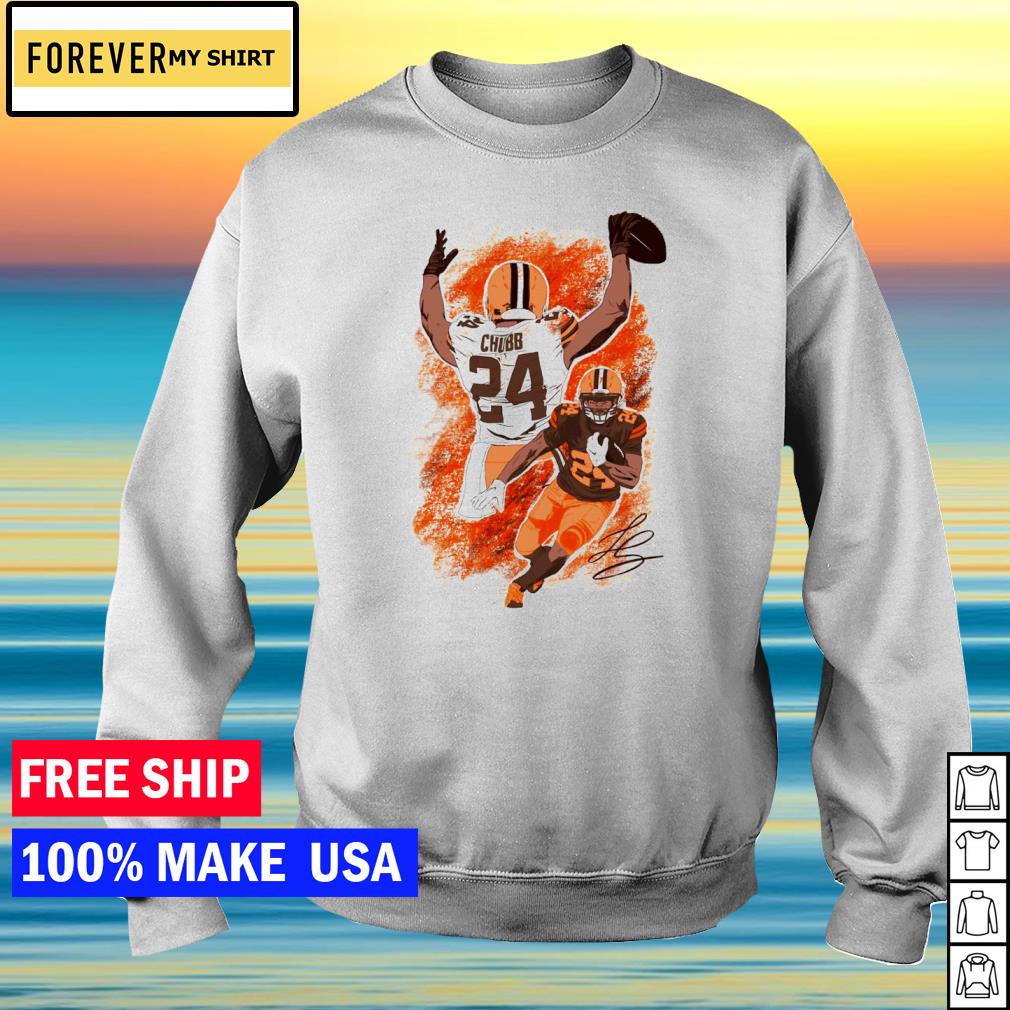 Nick Chubb Cleveland Browns retro shirt, hoodie, sweater, long sleeve and  tank top