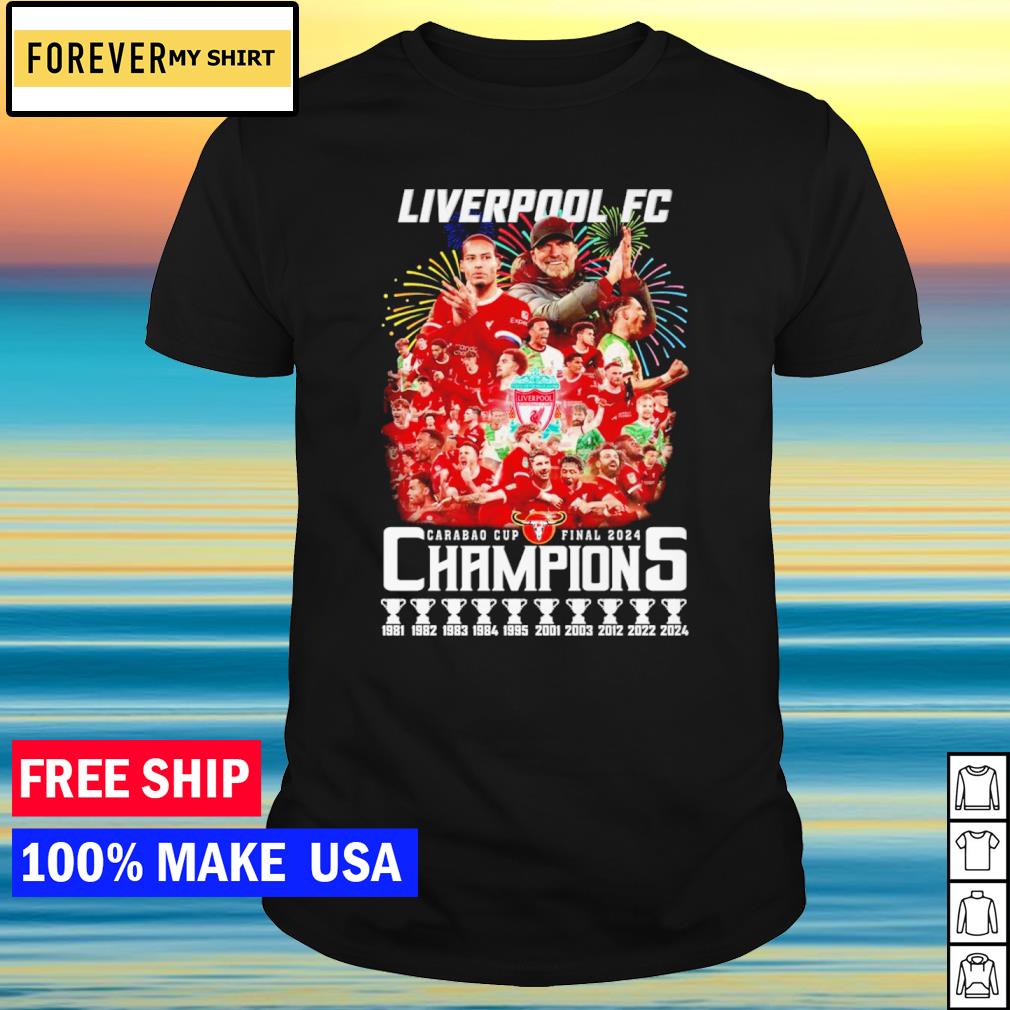 Stream Official Liverpool FC Carabao Cup Final 2024 10 Time Champions Shirt  by Premiumt Shirt