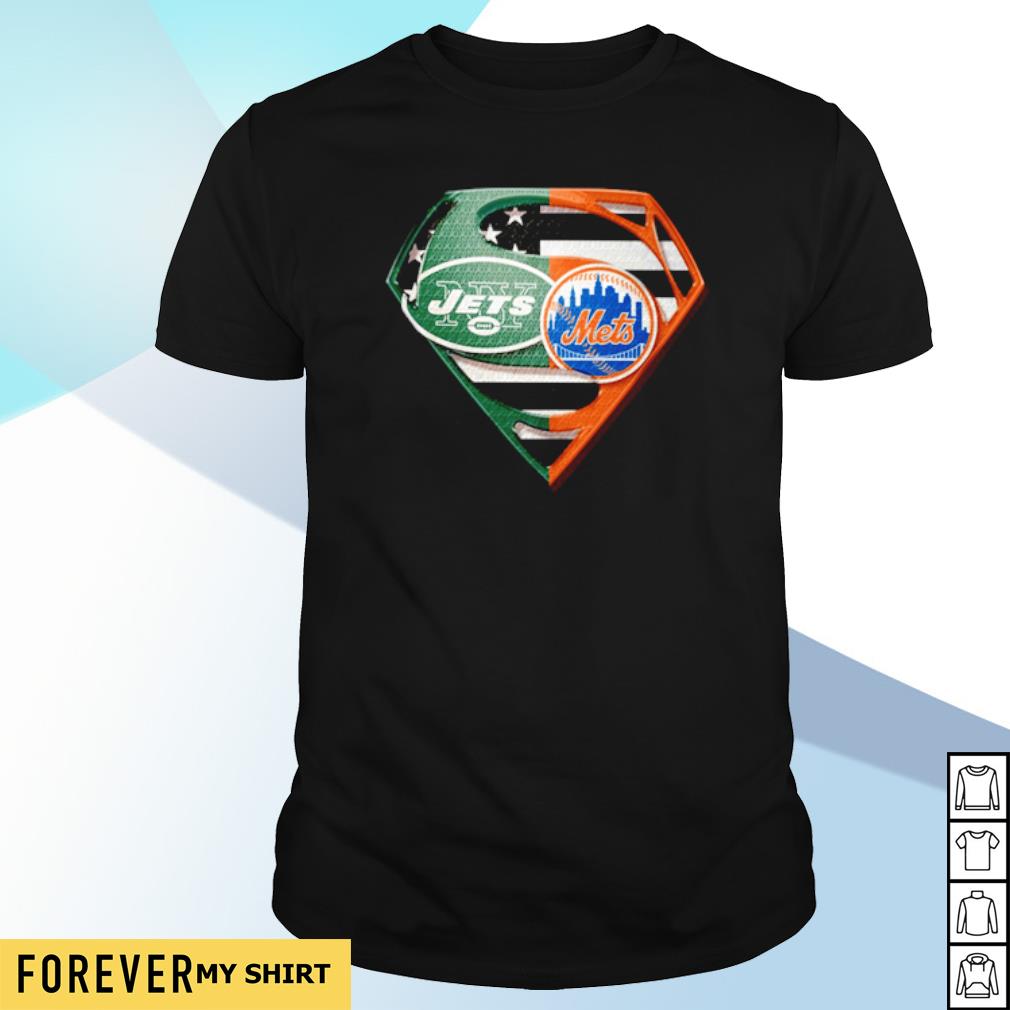 Superman New York Jets and New York Mets shirt, hoodie, sweater