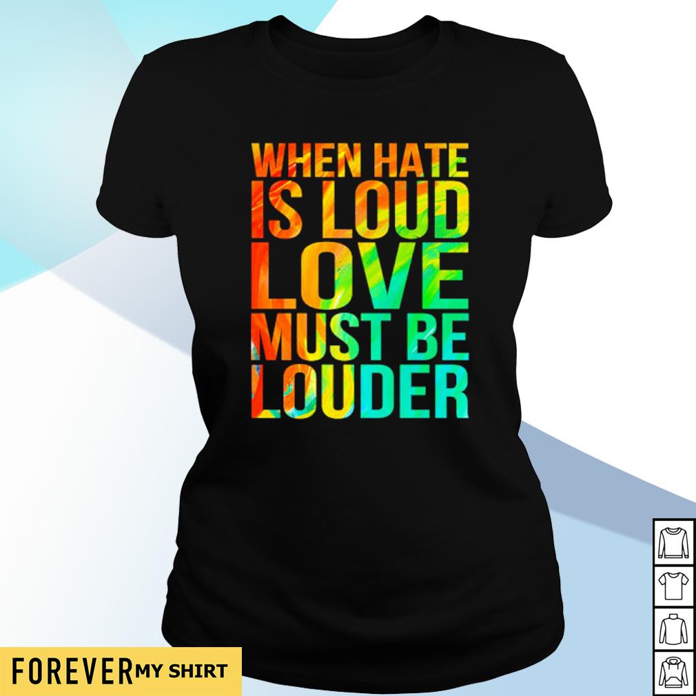 go louder t shirt